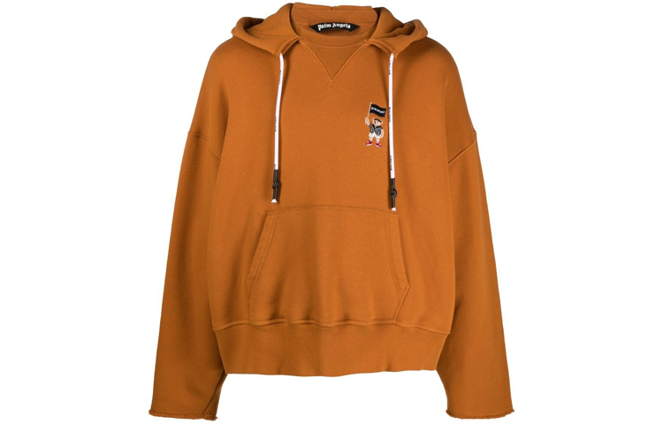 Order Sudadera Bordada Logo Oso Naranja PALM ANGELS SS21. PMBB104S21FLE0042201