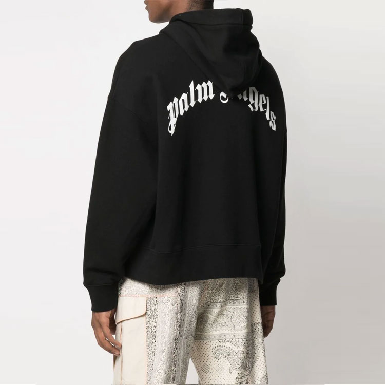 Palm Angels SS21 Pirate Bear Logo Hoodie Unisex Black. PMBB058S21FLE0081001 圖 5