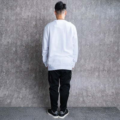 パームエンジェルス SS21 スプレーエフェクトロゴ クルーネックスウェット 白 メンズ PMBA001F20FLE0020155 Purchase パームエンジェルス SS21 スプレーエフェクトロゴ クルーネックスウェット 白 メンズ PMBA001F20FLE0020155