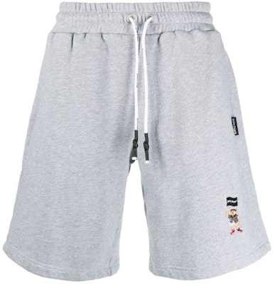 棕榈天使SS21泰迪熊印花宽松抽绳短裤男士灰色. PMCI010S21FLE0020901 Order 棕榈天使SS21泰迪熊印花宽松抽绳短裤男士灰色. PMCI010S21FLE0020901