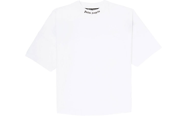 Lookbook PALM ANGELS SS21 ホワイト バックロゴプリントTシャツ PMAA002R21JER0010110