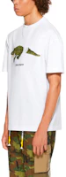 Sizing PALM ANGELS SS21 白色標誌圖案圓領T恤 PMAA001R21JER0020155