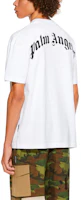 Cheap PALM ANGELS SS21 白色標誌圖案圓領T恤 PMAA001R21JER0020155