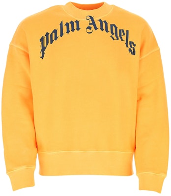パームエンジェルス SS21 イエローロゴプリント クルーネックスウェットシャツ PMBA026R21FLE0061846 Buy パームエンジェルス SS21 イエローロゴプリント クルーネックスウェットシャツ PMBA026R21FLE0061846