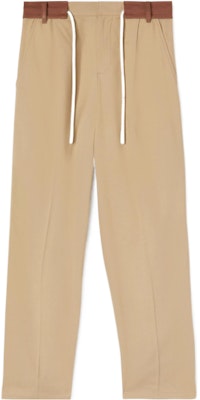 Palm Angels SS22 Beige Belted Track Pants PMCA112S22FAB0016164 Buy Palm Angels SS22 Beige Belted Track Pants PMCA112S22FAB0016164