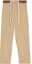 Buy Palm Angels SS22 Beige Belted Track Pants PMCA112S22FAB0016164
