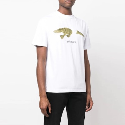 パームエンジェルス SS22 ルーズフィット グラフィックプリント 白Tシャツ 半袖 PMAA001C99JER0020155 Purchase パームエンジェルス SS22 ルーズフィット グラフィックプリント 白Tシャツ 半袖 PMAA001C99JER0020155