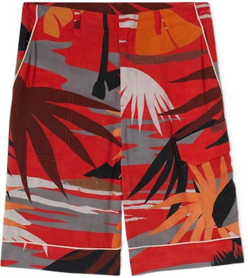PALM ANGELS SS22 多色植物印花休闲短裤 PMCB038S22FAB0028403 Order PALM ANGELS SS22 多色植物印花休闲短裤 PMCB038S22FAB0028403