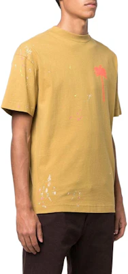 Palm Angels SS22 Kaos Pendek Copper Orange dengan Desain Print Palm. PMAA001S22JER0036020 Purchase Palm Angels SS22 Kaos Pendek Copper Orange dengan Desain Print Palm. PMAA001S22JER0036020