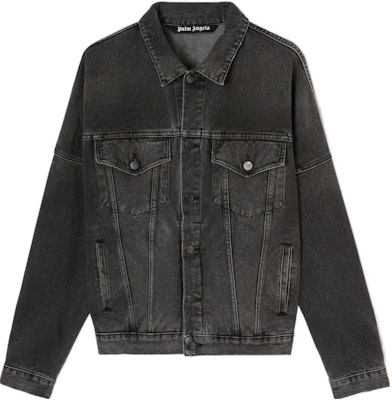 팜엔젤스 SS22 아치 로고 프린트 데님 자켓 블랙 가을 컬렉션. PMYE006C99DEN0011001 Buy 팜엔젤스 SS22 아치 로고 프린트 데님 자켓 블랙 가을 컬렉션. PMYE006C99DEN0011001