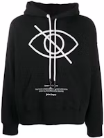 Order Palm Angels SS22 黑眼字母印花套頭連帽衫 PMBB058F196310061001