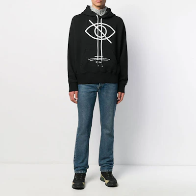 Palm Angels SS22 黑眼字母印花套頭連帽衫 PMBB058F196310061001 Lookbook Palm Angels SS22 黑眼字母印花套頭連帽衫 PMBB058F196310061001