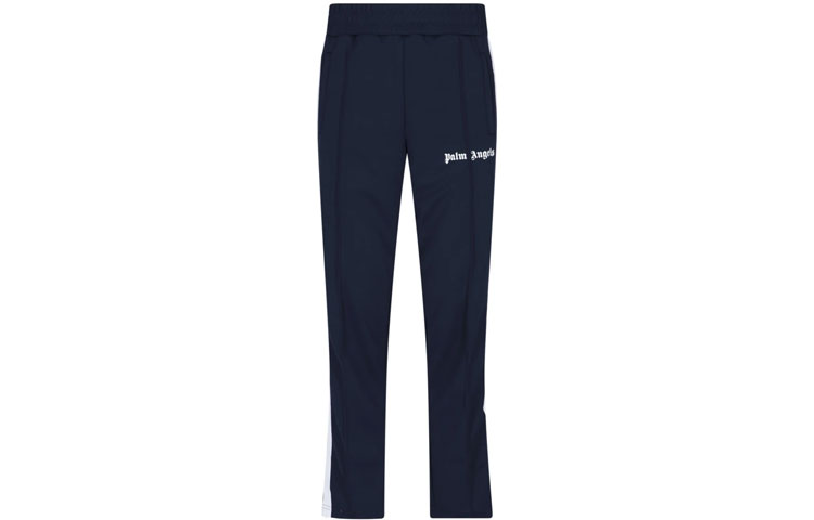 Order PALM ANGELS 2022春夏標誌休閒長褲 男款 海軍藍 PMCJ001C99FAB0014601