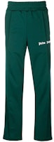 PALM ANGELS SS22 Logo Track Pants Green PMCJ001C99FAB0015501 PALM ANGELS SS22 Logo Track Pants Green PMCJ001C99FAB0015501