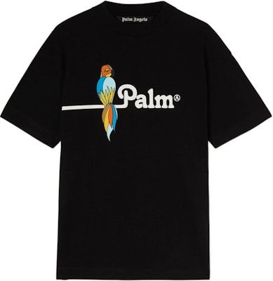 パームエンジェルス SS22 パロットロゴ ブラック グラフィック Tシャツ 半袖 PMAA001S22JER0041001 Order パームエンジェルス SS22 パロットロゴ ブラック グラフィック Tシャツ 半袖 PMAA001S22JER0041001