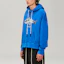 Purchase Sudadera con Capucha Palm Angels SS22 Estampado Tiburón Azul PMBB058S22FLE0054509