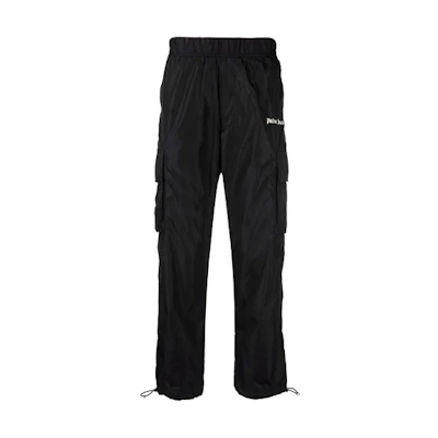 Palm Angels SS22 Side Stripe Track Pants Black . PMCF015S22FAB0011010