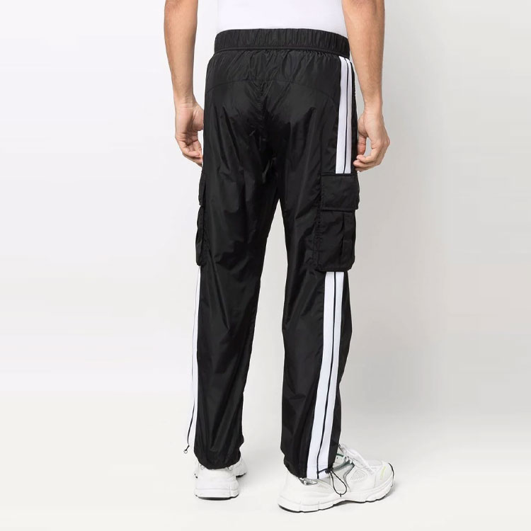 Purchase Palm Angels SS22 Side Stripe Track Pants Black . PMCF015S22FAB0011010