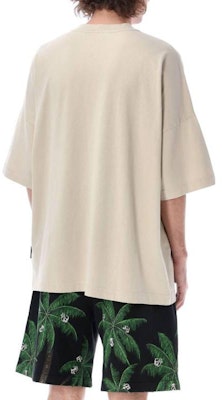 Palm Angels SS23 米色字母印花短袖T恤 PMAA041S23JER0016184 Purchase Palm Angels SS23 米色字母印花短袖T恤 PMAA041S23JER0016184