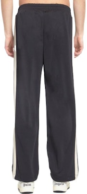 PALM ANGELS SS23 黑色條紋寬版運動長褲. PMCJ014S23FAB0011003 Shop PALM ANGELS SS23 黑色條紋寬版運動長褲. PMCJ014S23FAB0011003