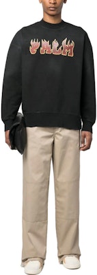 PALM ANGELS SS23 Casual Straight-Leg Pants Khaki Color. PMCG003S23FAB0016118 Lookbook PALM ANGELS SS23 Casual Straight-Leg Pants Khaki Color. PMCG003S23FAB0016118