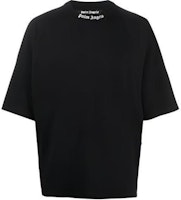 Palm Angels SS23 Black Letter Casual Short Sleeve T-Shirt. PMAA002C99JER0011001 Palm Angels SS23 Black Letter Casual Short Sleeve T-Shirt. PMAA002C99JER0011001