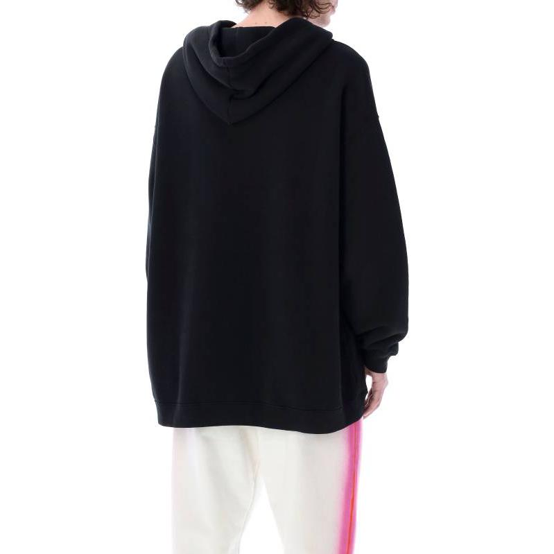 Palm Angels SS23 Coconut Tree Print Black Hoodie Mens Long Sleeve Pullover. PMBB124S23FLE0011084 圖 4