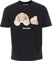 PALM ANGELS SS23 Graphic Print Crewneck T-Shirt Black Men PMAA001F21JER0231060 Black PALM ANGELS SS23 Graphic Print Crewneck T-Shirt Black Men PMAA001F21JER0231060 Black