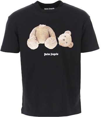 PALM ANGELS SS23 Graphic Print Crewneck T-Shirt Black Men PMAA001F21JER0231060 Black Order PALM ANGELS SS23 Graphic Print Crewneck T-Shirt Black Men PMAA001F21JER0231060 Black