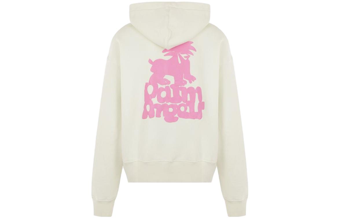 PALM ANGELS SS23 Graphic Print Hoodie Men’s Off-White Long Sleeve. PMBB058E23FLE0045432 圖 3