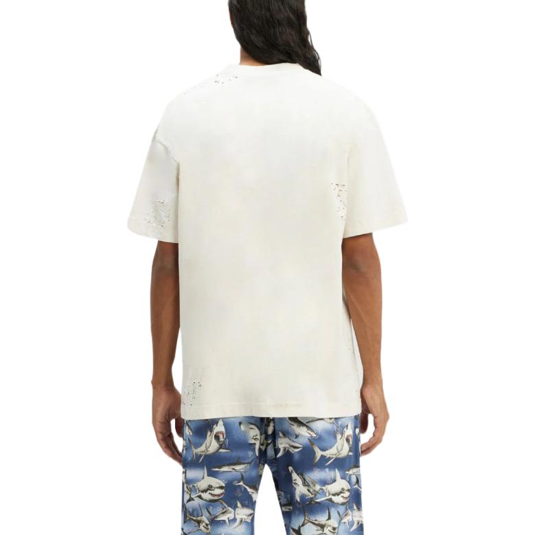PALM ANGELS SS23 Logo Graphic Print Short Sleeve T-Shirt  White. PMAA072S23JER0020184 圖 5