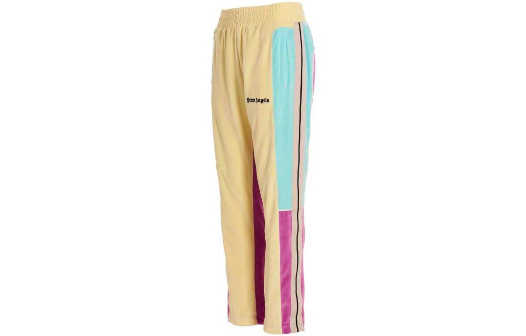 Shop Palm Angels SS23 Multicolor Logo Print Straight-Fit Jogger Pants Men. PMCJ013S23FAB0011840