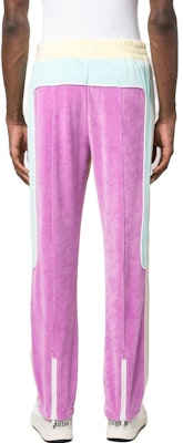 Palm Angels SS23 Multicolor Logo Print Straight-Fit Jogger Pants Men. PMCJ013S23FAB0011840 Details for Palm Angels SS23 Multicolor Logo Print Straight-Fit Jogger Pants Men. PMCJ013S23FAB0011840