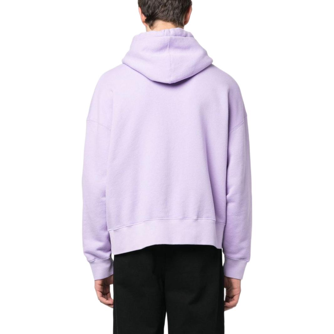 Shop Palm Angels 2023春夏紫色小熊印花男士连帽卫衣. PMBB058C99FLE0053660