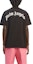 Purchase Palm Angels SS23 Kemeja-T Lengan Pendek Cetakan Jerung Hitam PMAA001S23JER0051001
