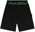 Order Palm Angels SS24 Logo Elastic Waist Casual Shorts Black. PMCI010S24FLE0021070