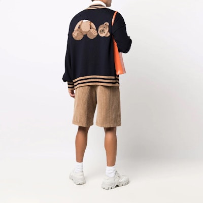 PALM ANGELS Baju Jalur Lelaki Hitam PMHB006F21KNI0011060 Lookbook PALM ANGELS Baju Jalur Lelaki Hitam PMHB006F21KNI0011060