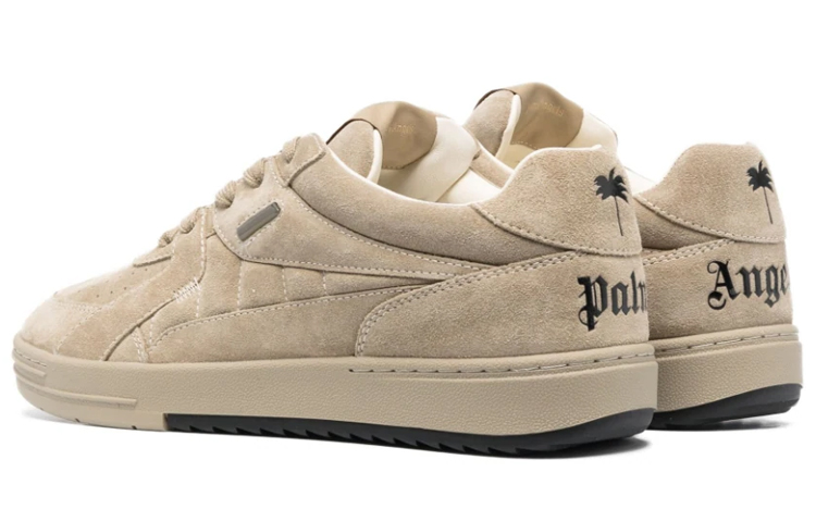 Palm Angels Suede Low-Top 'Beige' 圖 4