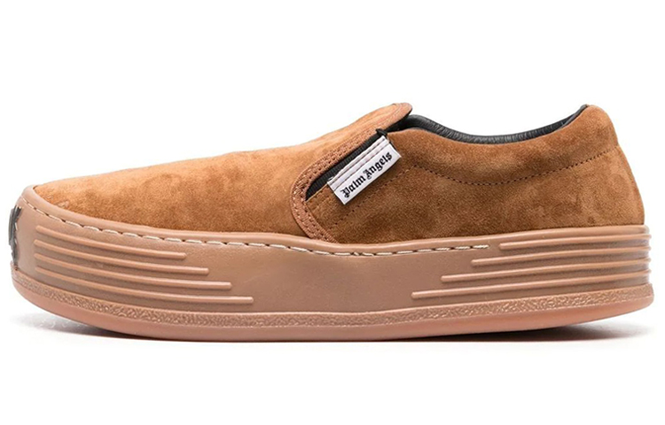 Palm Angels Suede Slip-On 'Brown'