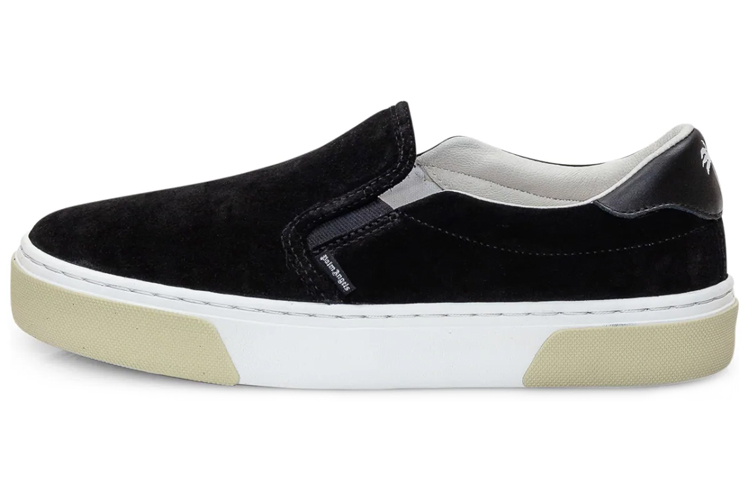 Palm Angels Suede Slip-On Low 'Black'