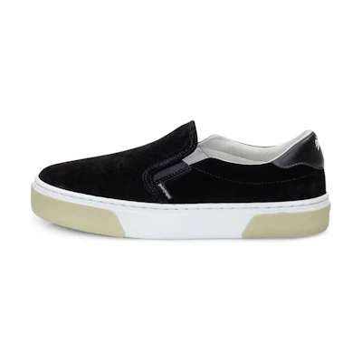 Palm Angels Suede Slip-On Low 'Black'