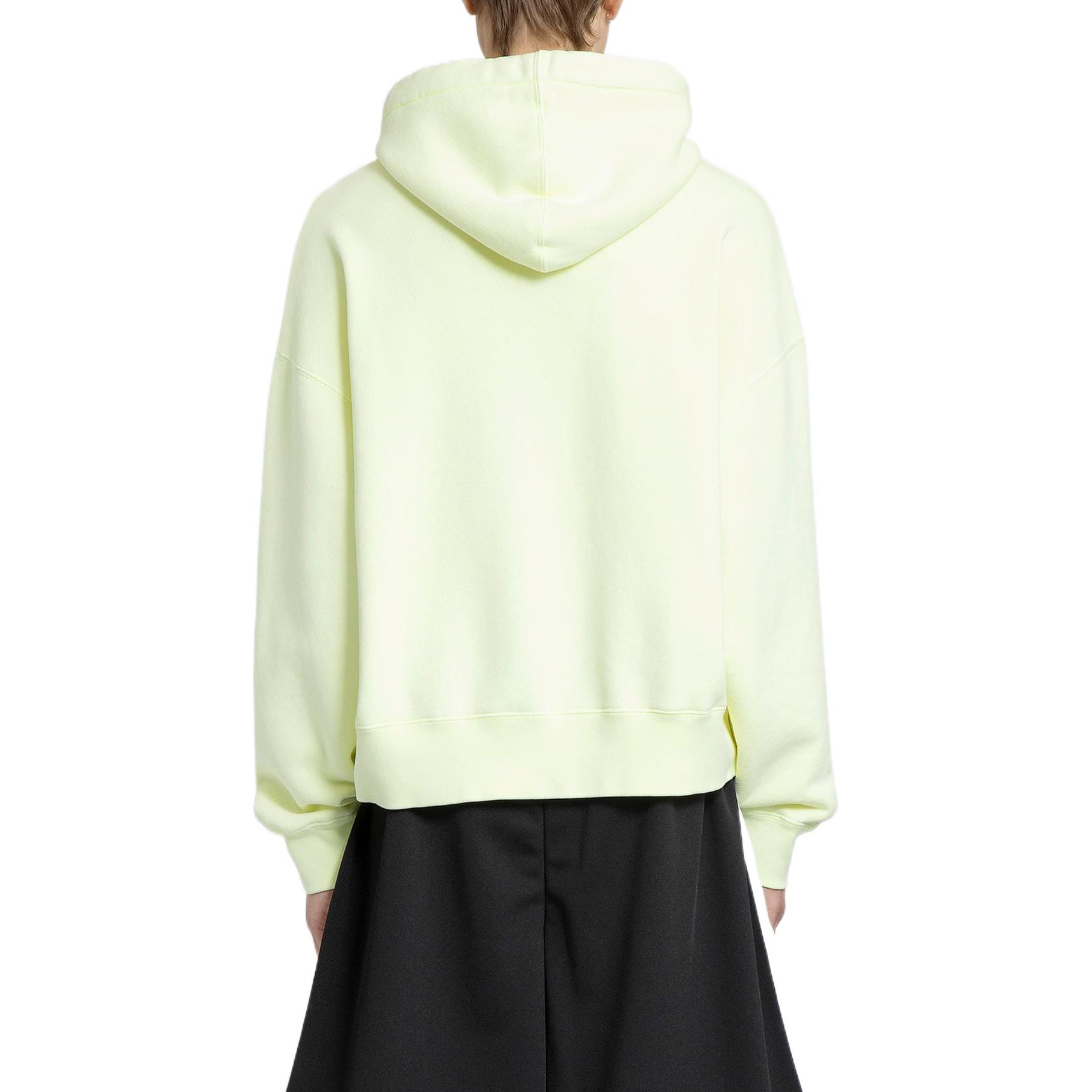 Shop Palm Angels Teddy Bear Cartoon Print Sweatshirt Yellow PMBB058S22FLE0156560