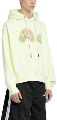 Palm Angels Teddy Bear Cartoon Print Sweatshirt Yellow PMBB058S22FLE0156560 Purchase Palm Angels Teddy Bear Cartoon Print Sweatshirt Yellow PMBB058S22FLE0156560