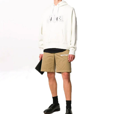 PALM ANGELS Teddy Bear Hoodie White PMBB058E20FLE0044401 Lookbook PALM ANGELS Teddy Bear Hoodie White PMBB058E20FLE0044401