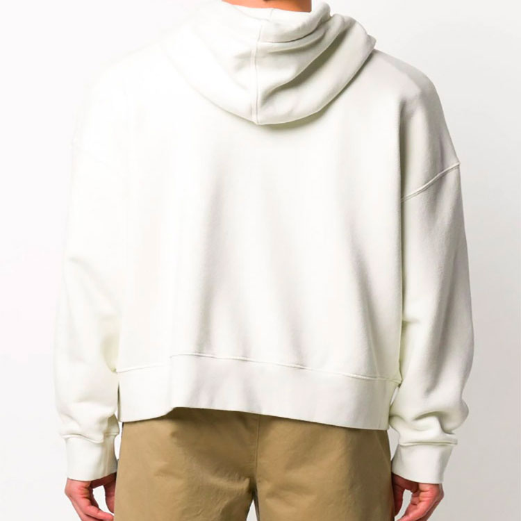 Purchase PALM ANGELS Teddy Bear Hoodie White PMBB058E20FLE0044401