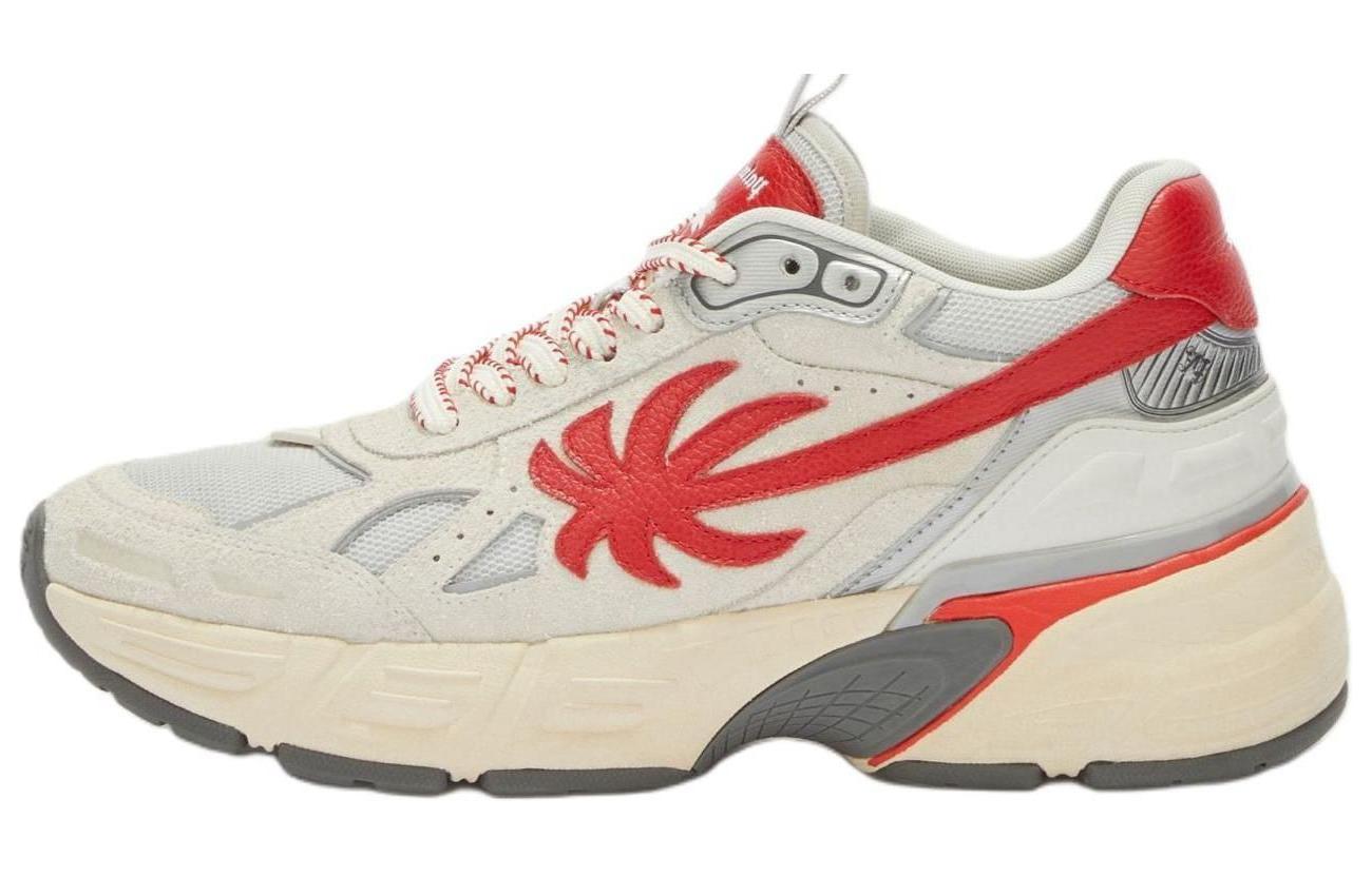 Palm Angels The Palm Runner Beige Red PMIA098R24LEA0016125