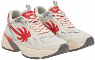 Order Palm Angels The Palm Runner Beige Merah PMIA098R24LEA0016125