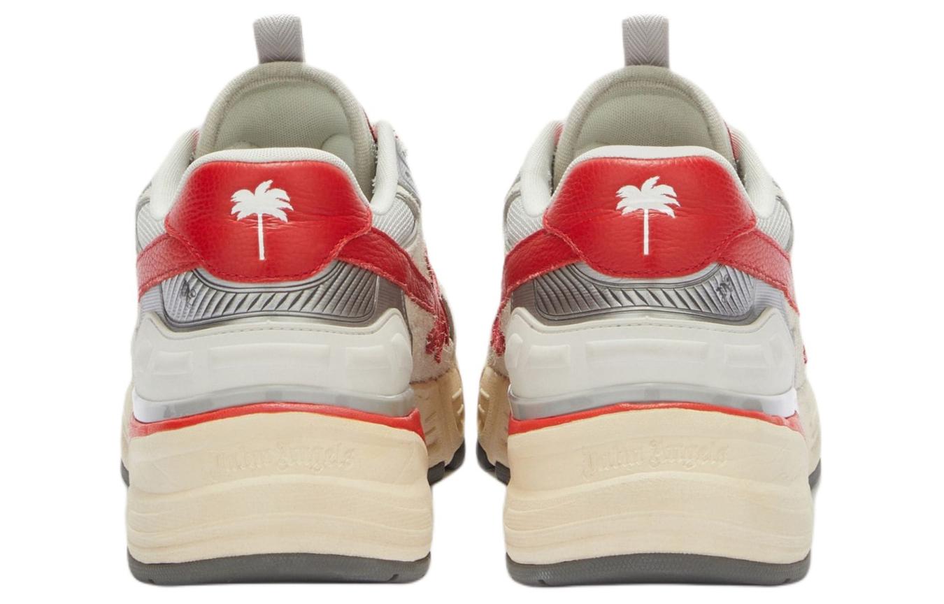 Lookbook Palm Angels The Palm Runner Beige Merah PMIA098R24LEA0016125