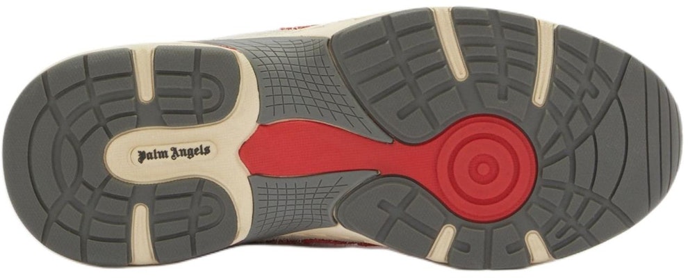 Palm Angels The Palm Runner Beige Merah PMIA098R24LEA0016125 Shop Palm Angels The Palm Runner Beige Merah PMIA098R24LEA0016125