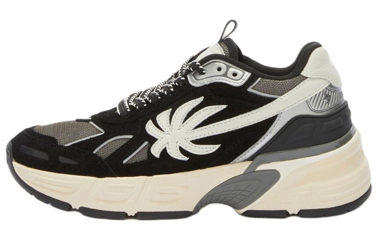 Palm Angels The Palm Runner Black White PMIA098R24LEA0011009